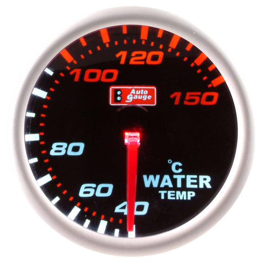 Autogauge 2" Smoked Water Temperature Gauge