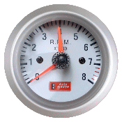 Autogauge 2" Silver Tachometer