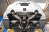 Remark Axleback Muffler Delete Set - Nissan 370Z (Single Wall Burnt Tips)