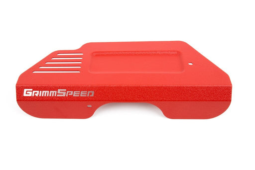 Grimmspeed Pulley Cover - Subaru BRZ/Toyota 86 (Red)