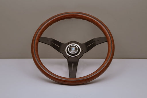 Nardi Deep Corn Steering Wheel  - Mahogany Wood 330mm