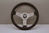 Nardi Classic Steering Wheel  - Black Leather 360mm, Grey Stitching