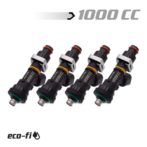 Blox Racing 1000cc Injectors - Honda B/D/H/F-Series Engines (Set of 4)