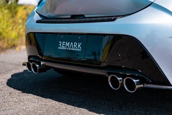 Remark Cat-Back Exhaust - Toyota Corolla Hatch 2019-2021 (Quad Exit, Burnt Tips)