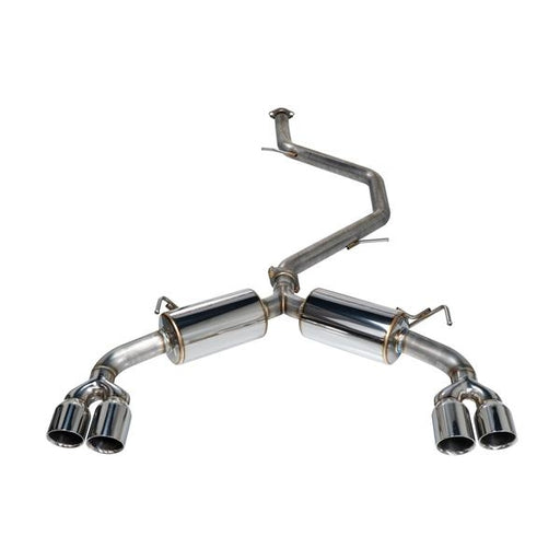 Remark Cat-Back Exhaust - Toyota Corolla Hatch 2019-2021 (Quad Exit, Stainless Tips)