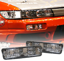 Nissan Silvia S13 Crystal Front Bumper Indicators