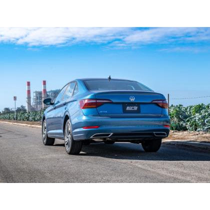 Borla 2019 Volkswagen Jetta 1.4L 2.5in Pipe Dia 2.5in Tip Turn Down Pipe S Type Catback Exhaust