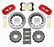 Wilwood AERO6 Front Hat Kit 14.00 Drilled Red 99-06 BMW E46