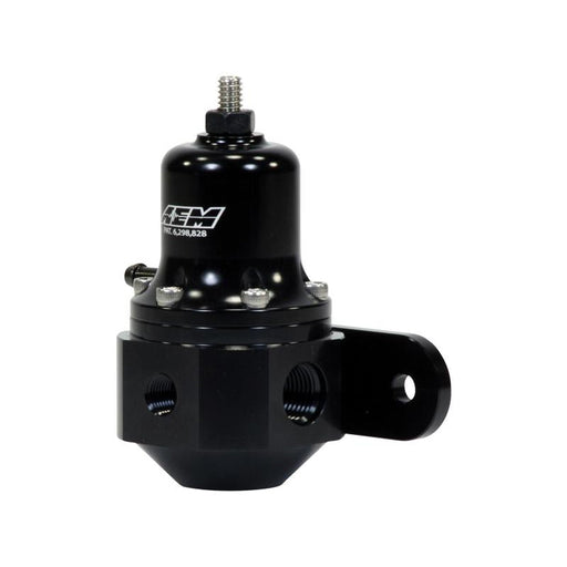 AEM High Cap Universal Adjustable Fuel Pressure Regulator Black