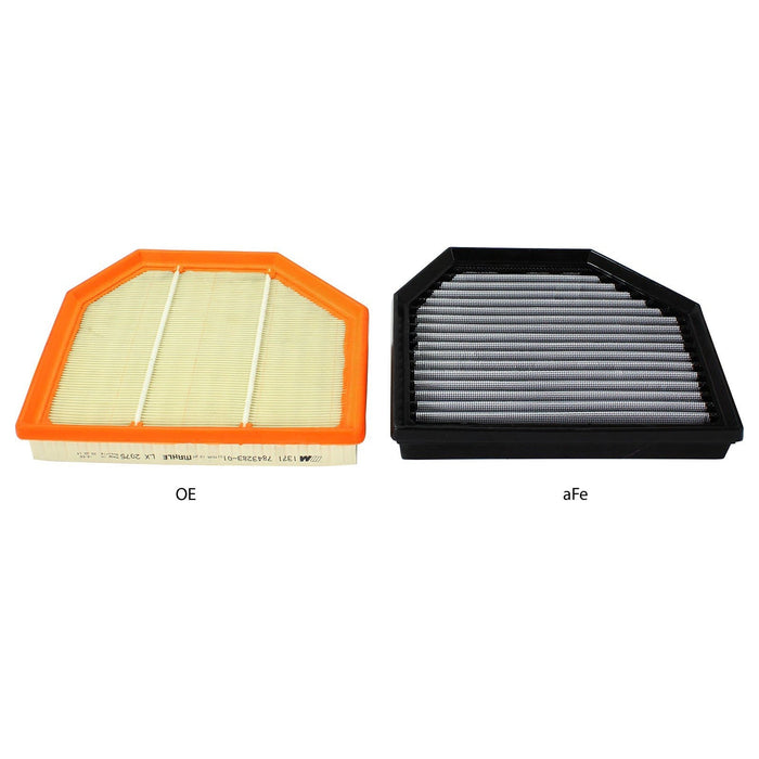 aFe Power Magnum Flow OE Replacement Air Filter BMW M2 Competition (F87) 2019 / M3/M4 (F80/82/83) 15-19 L6-3.0L (tt) S55 / M6 (F12/13/06) 12-18 V8-4.4L (tt) S63