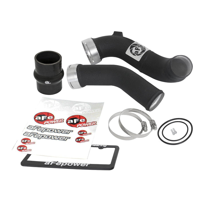 aFe Power BladeRunner 3 IN Aluminum Cold Charge Pipe Black BMW 335i (F30) 12-15 / M235i (F22/23) 14-16 L6-3.0L (t) N55