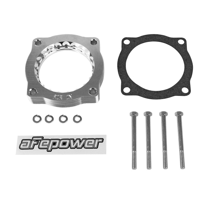 aFe Power Silver Bullet Throttle Body Spacer Kit BMW 135i (E82/88) 08-10 / 335i (E90/92/93) 07-10 / 535i (E60/61) 08-10 L6-3.0L (t) N54