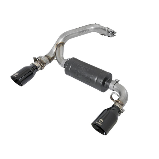 aFe Power Takeda 3 IN 304 Stainless Steel Axle-Back Exhaust System Ford Focus RS 16-18 L4-2.3L (t)