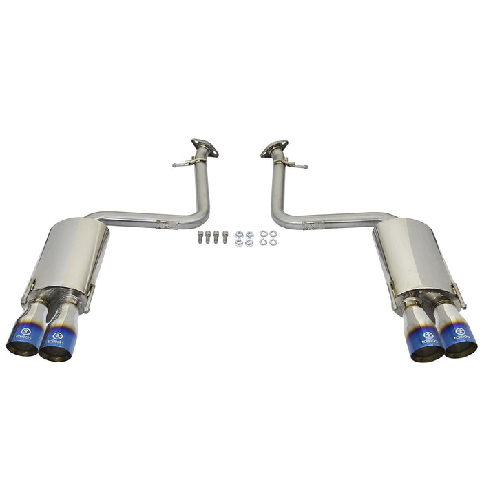 aFe Power Takeda 2 IN 304 Stainless Steel Axle-Back Exhaust System Lexus RC 200t 16-17 / 18-20 RC 300 / 15-20 RC 350 L4-2.0L (t)