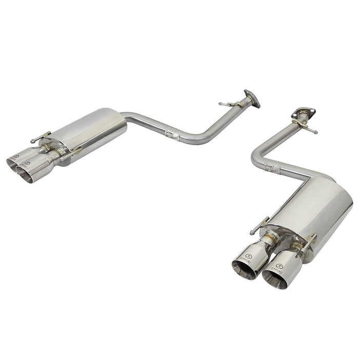 aFe Power Takeda 2 IN 304 Stainless Steel Axle-Back Exhaust System Lexus RC 200t 16-17 / 18-20 RC 300 / 15-20 RC 350 L4-2.0L (t)