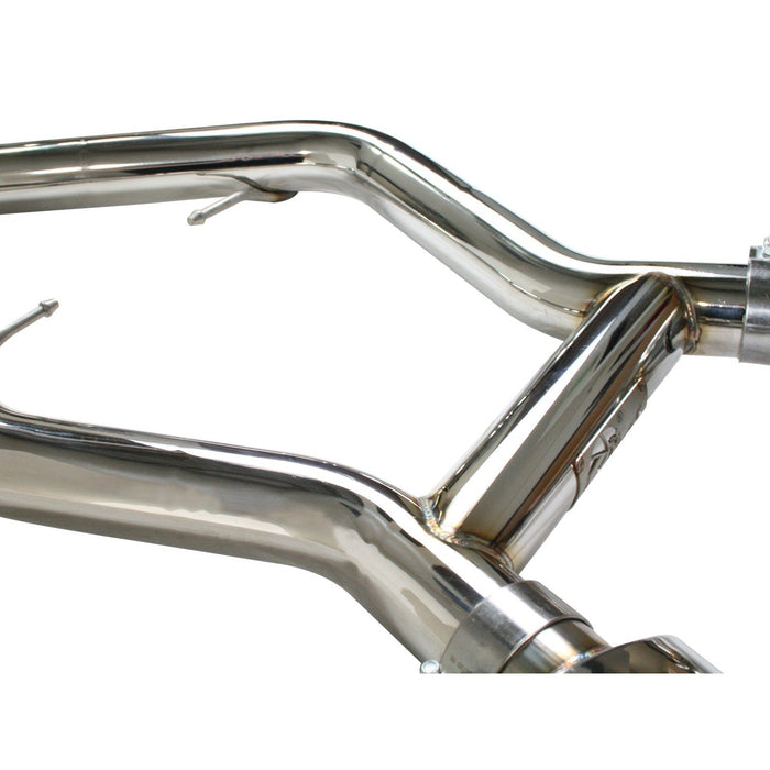 aFe Power Mach Force-Xp 2-3/4 IN 304 Stainless Steel Cat-Back Exhaust System BMW 335i (E90/92/93) 07-10 L6-3.0L (t) N54