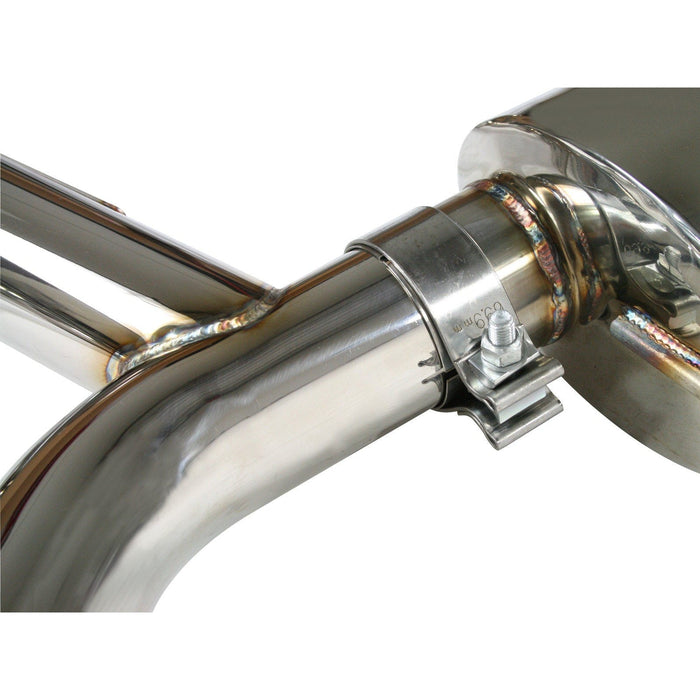 aFe Power Mach Force-Xp 2-3/4 IN 304 Stainless Steel Cat-Back Exhaust System BMW 335i (E90/92/93) 07-10 L6-3.0L (t) N54