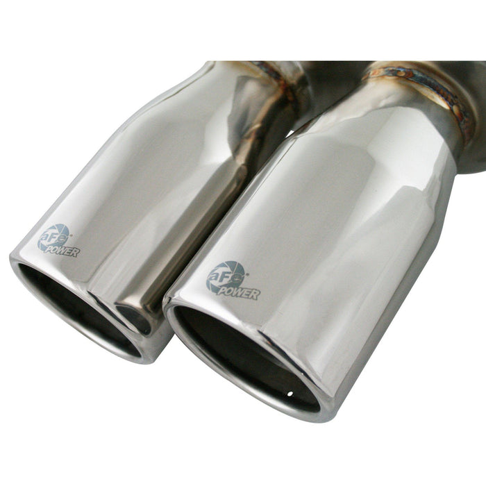 aFe Power Mach Force-Xp 2-1/2in 304 Stainless Steel Cat-Back Exhaust System BMW M3 (E90/92/93) 08-13 V8-4.0L S65