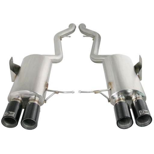 aFe Power Mach Force-Xp 2-1/2in 304 Stainless Steel Cat-Back Exhaust System BMW M3 (E90/92/93) 08-13 V8-4.0L S65