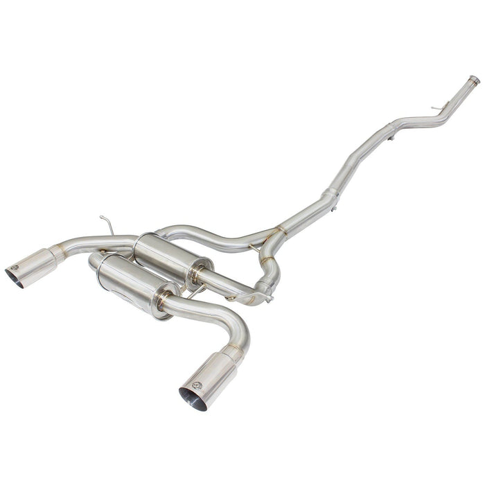 aFe Power Mach Force-Xp 2-1/2in 304 Stainless Steel Cat-Back Exhaust System BMW 335i (F30) 12-15 / 435i (F32/F33) 14-16 L6-3.0L (t) N55