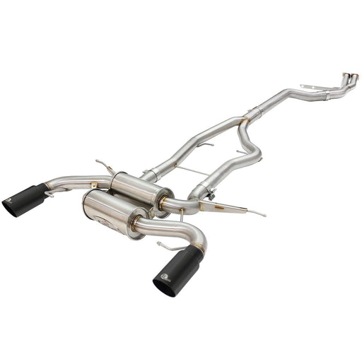 aFe Power Mach Force-Xp 3 IN to 2-1/2 IN Stainless Steel Cat-Back Exhaust BMW 335i (E90/92) 11-13 L6-3.0L (t) N55