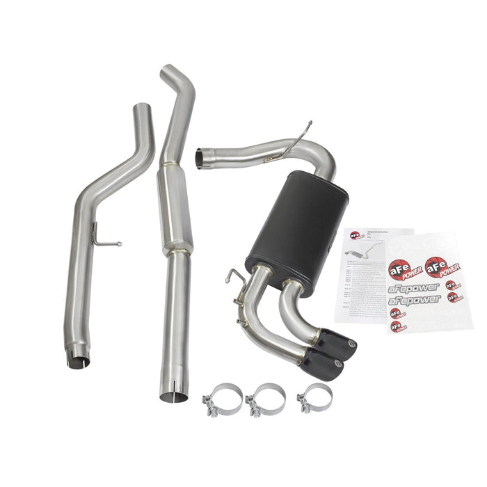 aFe Power Mach Force-Xp 3 IN to 2-1/4 IN Stainless Steel Cat-Back Exhaust BMW 328i/428i (F30/F32) 12-16 L4-2.0L (t) N20/N26