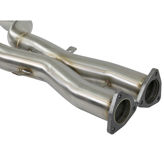 aFe Power Mach Force-Xp 2-1/2 in 304 Stainless Steel Cat-Back Exhaust BMW Z4 M (E85/86) 06-08 L6-3.2L S54