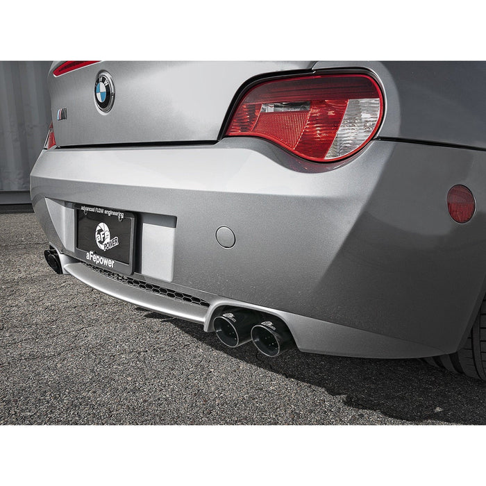 aFe Power Mach Force-Xp 2-1/2 in 304 Stainless Steel Cat-Back Exhaust BMW Z4 M (E85/86) 06-08 L6-3.2L S54