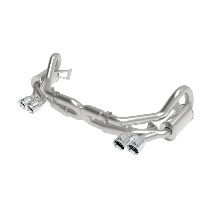 aFe Power Mach Force-Xp 2-1/2 IN 304 Stainless Steel Cat-Back Exhaust Porsche 911 Carrera (991) 12-16 H6-3.8L