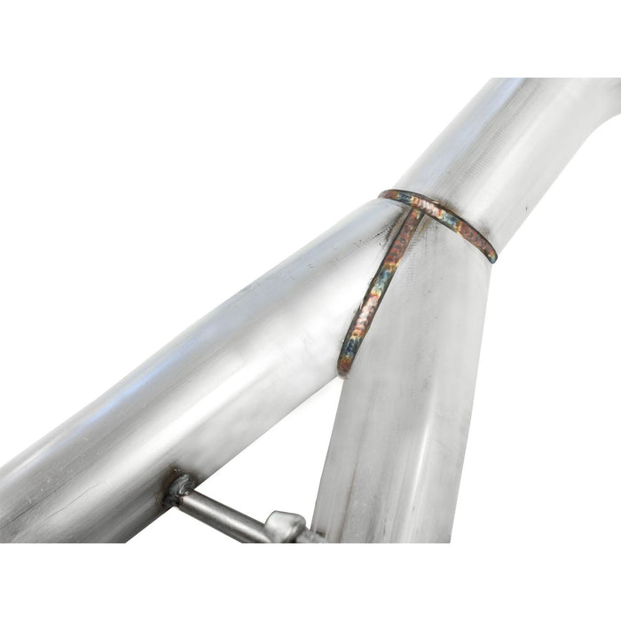 aFe Power Mach Force-Xp 2-1/2 in 304 Stainless Steel Cat-Back Exhaust Volkswagen R32 2008 V6-3.2L MKV