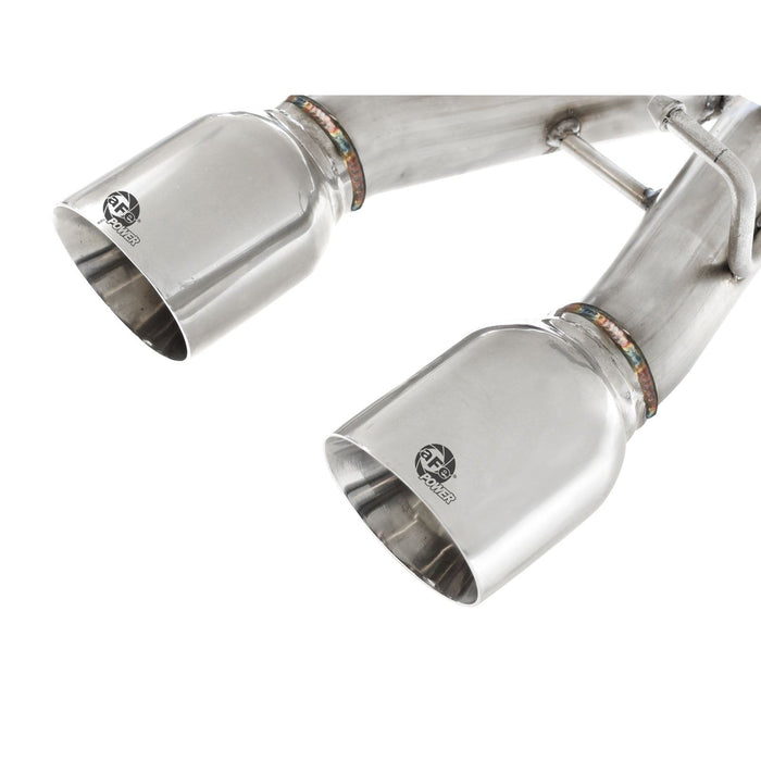 aFe Power Mach Force-Xp 2-1/2 in 304 Stainless Steel Cat-Back Exhaust Volkswagen R32 2008 V6-3.2L MKV