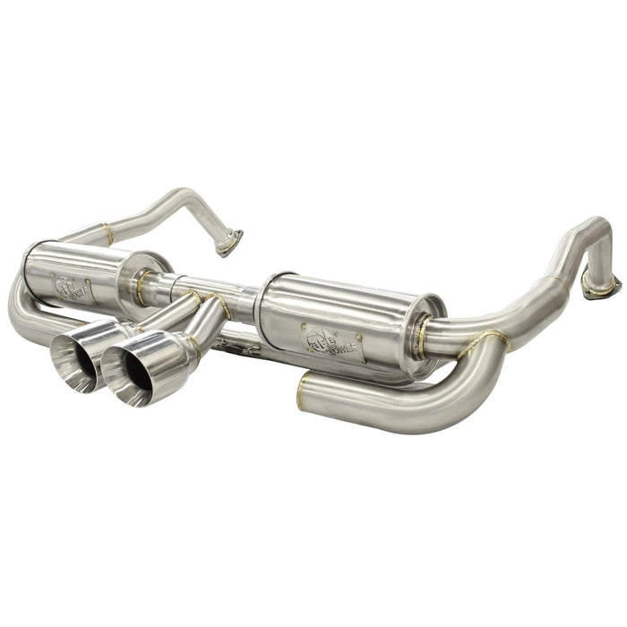 aFe Power Mach Force-Xp 2in to 2-1/2in Stainless Steel Cat-Back Exhaust System Porsche Boxster/S (987.1) 05-08