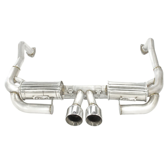 aFe Power Mach Force-Xp 2in to 2-1/2in Stainless Steel Cat-Back Exhaust System Porsche Boxster/S (987.1) 05-08