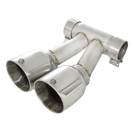 aFe Power Mach Force-Xp 304 Stainless Steel OE Replacement Exhaust Tip Polished Porsche Boxster S (987.1) 05-08 H6-3.4L