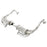 aFe Power Mach Force-Xp 2in to 2-1/2in Stainless Steel Cat-Back Exhaust System Porsche Boxster S (987.1) 05-08 H6-3.4L