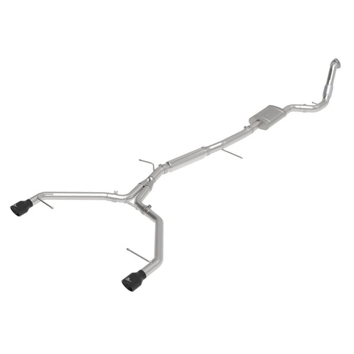 aFe Power Mach Force-Xp 3 IN to 2-1/2 IN Stainless Steel Cat-Back Exhaust System Audi A4 (B9) 17-19 L4-2.0L(t)