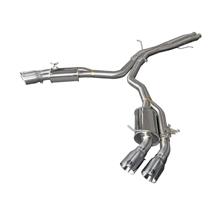 aFe Power Mach Force-Xp 3 IN to 2-1/2 IN Stainless Steel Cat-Back Exhaust System Audi RS5 Coupe 18-20 V6-2.9L (t)