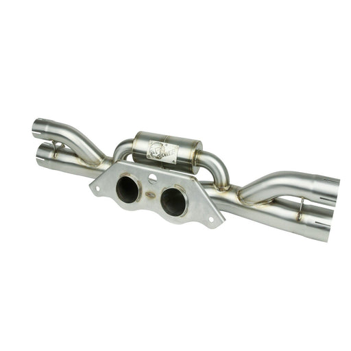 aFe Power Mach Force-Xp 304 Stainless Steel Secondary Muffler Delete Pipe Porsche 911 GT3 14-19 H6-3.8L/4.0L