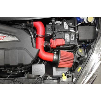 AEM 2014+ Ford Fiesta ST 1.6L L4 - Cold Air Intake System - Wrinkle Red