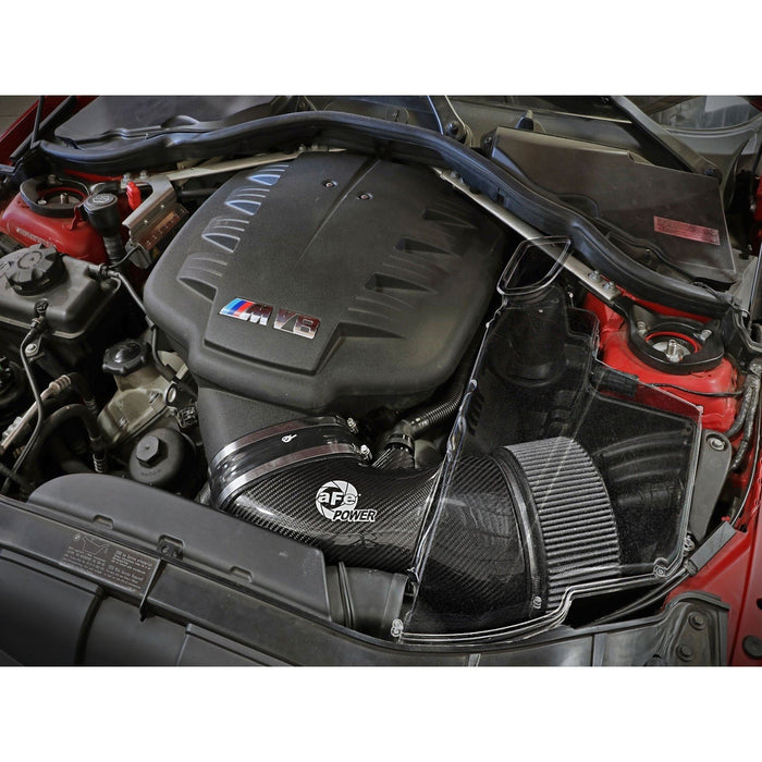 aFe Power Black Series Stage-2 Carbon Fiber Cold Air Intake System w/ Pro Media BMW M3 (E90/92/93) 08-13 V8-4.0L S65