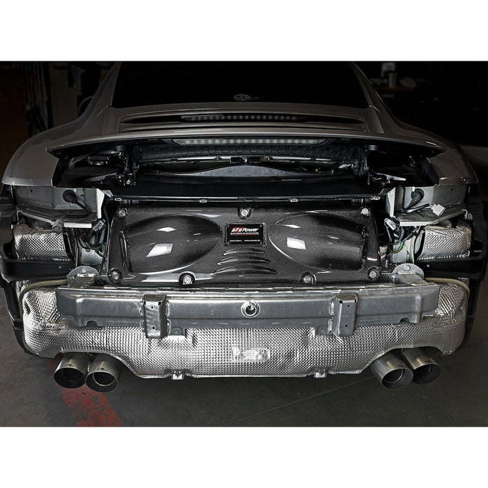 aFe Power Black Series Stage-2 Carbon Fiber Cold Air Intake System w/ Pro 5R Media Porsche 911 (991) 12-16 H6-3.4L/3.8L