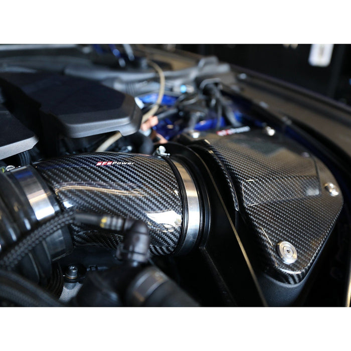 aFe Power Black Series Stage-2 Carbon Fiber Cold Air Intake System w/ Pro Media BMW M5 (F90) 18-20 V8-4.4L (t) S63