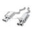 Borla 2016 Ford Focus RS Turbo 2.3L S-Type Catback Exhaust 4in Tips Single Split Rear Exit