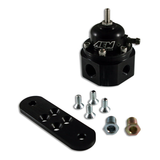 AEM Universal Fuel Pressure Regulator-Fuel Pressure Regulators-Speed Science