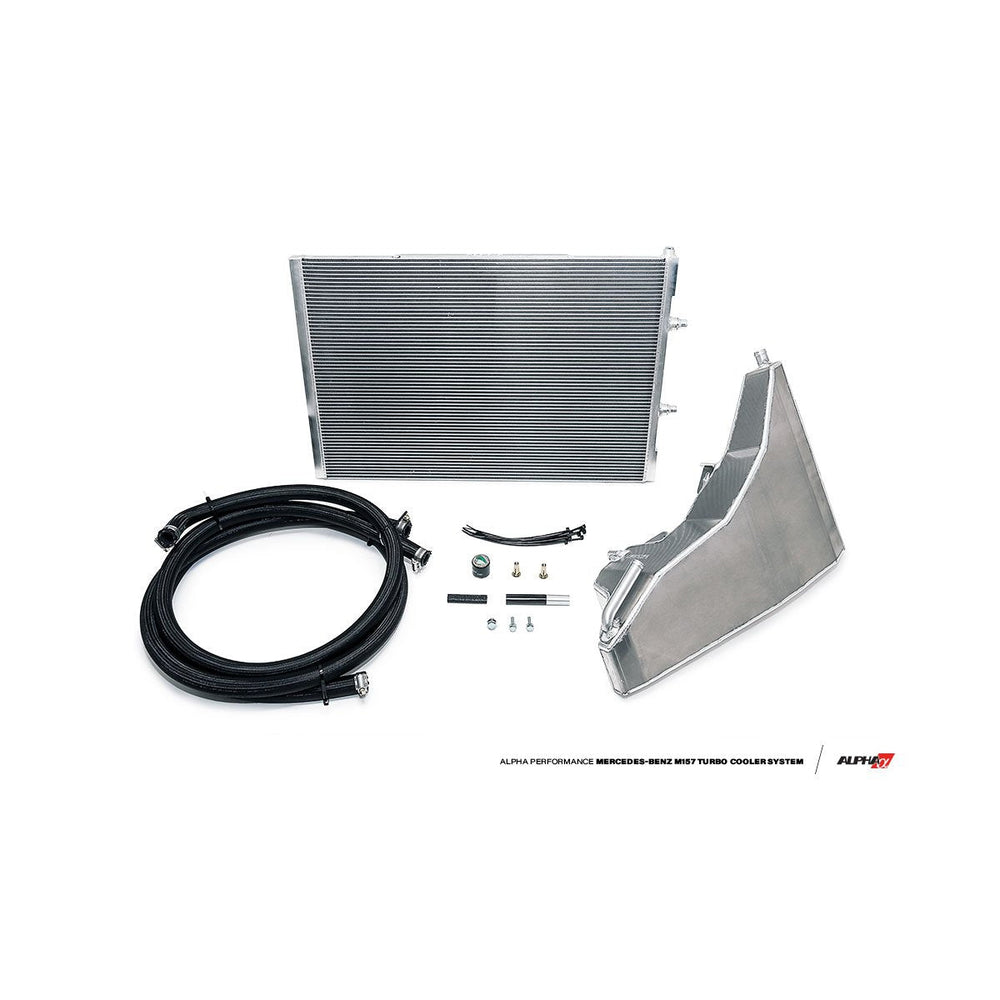 AMS Alpha Performance Mercedes-Benz E63 S AMG Turbo Cooler System