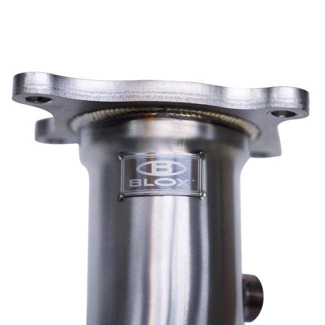 BLOX Racing 3" J-Pipe Turbo Downpipe - 2015+ Subaru WRX FA20