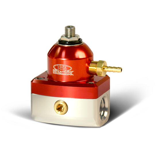 BLOX Racing Competition Adjustable Fuel Pressure Regulator - 2-Port