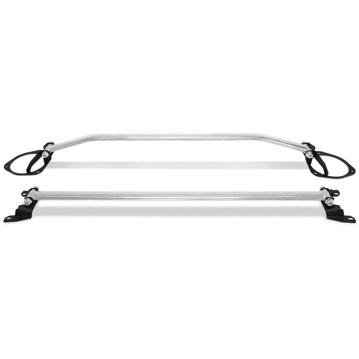 BLOX Racing Strut Tower Bars - 2015+ Subaru Wrx - Front & Rear Without Holes