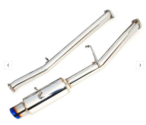 Invidia N1 Cat Back Exhaust Non Resonated - WRX/STI GD 01-07