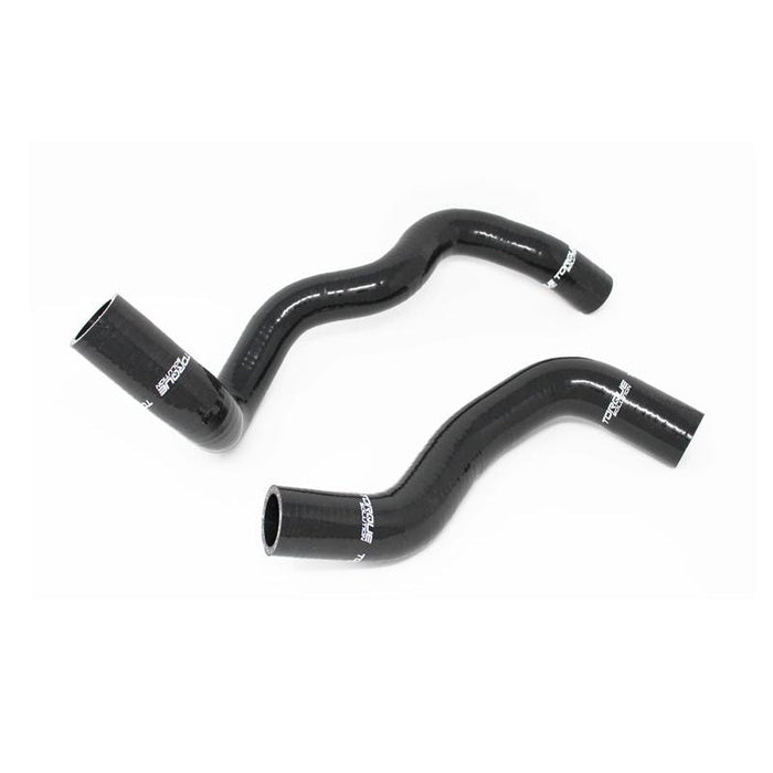 Torque Solution Silicone Radiator Hose Kit (Black): Ford Focus RS 2016+